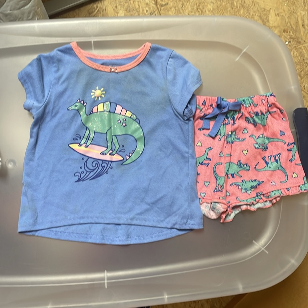 ❤️5/$20 Toddler Girl Pajama Lot - Picture 4 of 13
